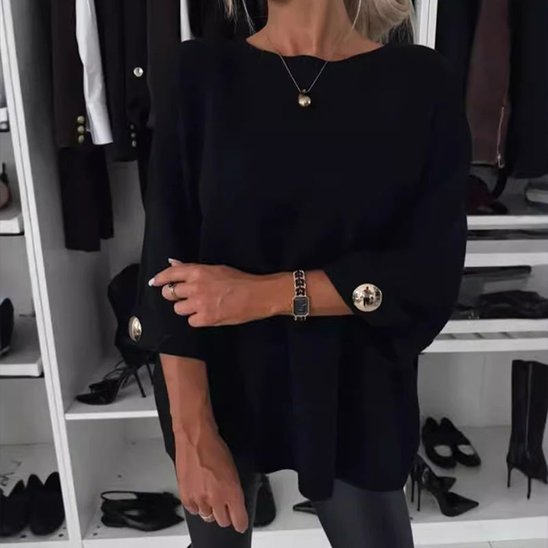 🎀Limited Sale 49% OFF🎀Women's Classic Solid Color Knit Top - Seldom Seen Styles