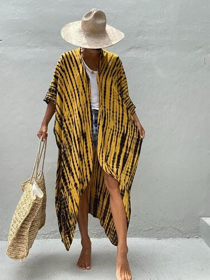 Kimono long pour couvrir votre maillot de bain