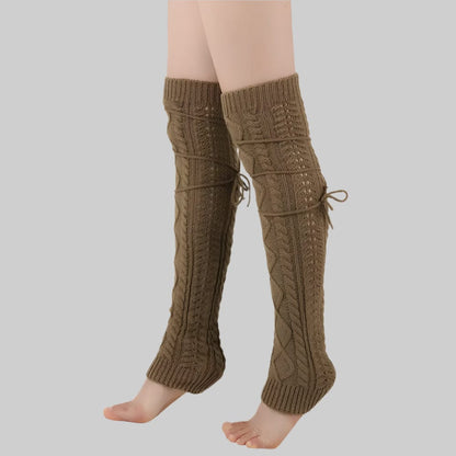 Long Knit Leg Warmers