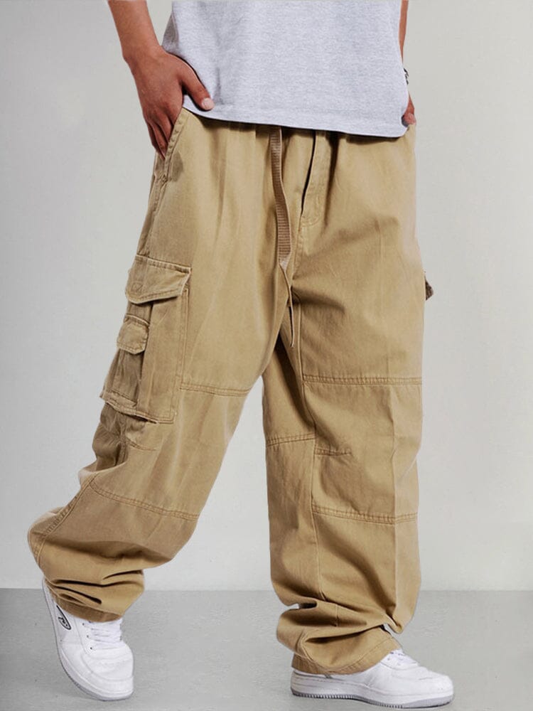 Loose 100% Cotton Cargo Pants - Seldom Seen Styles