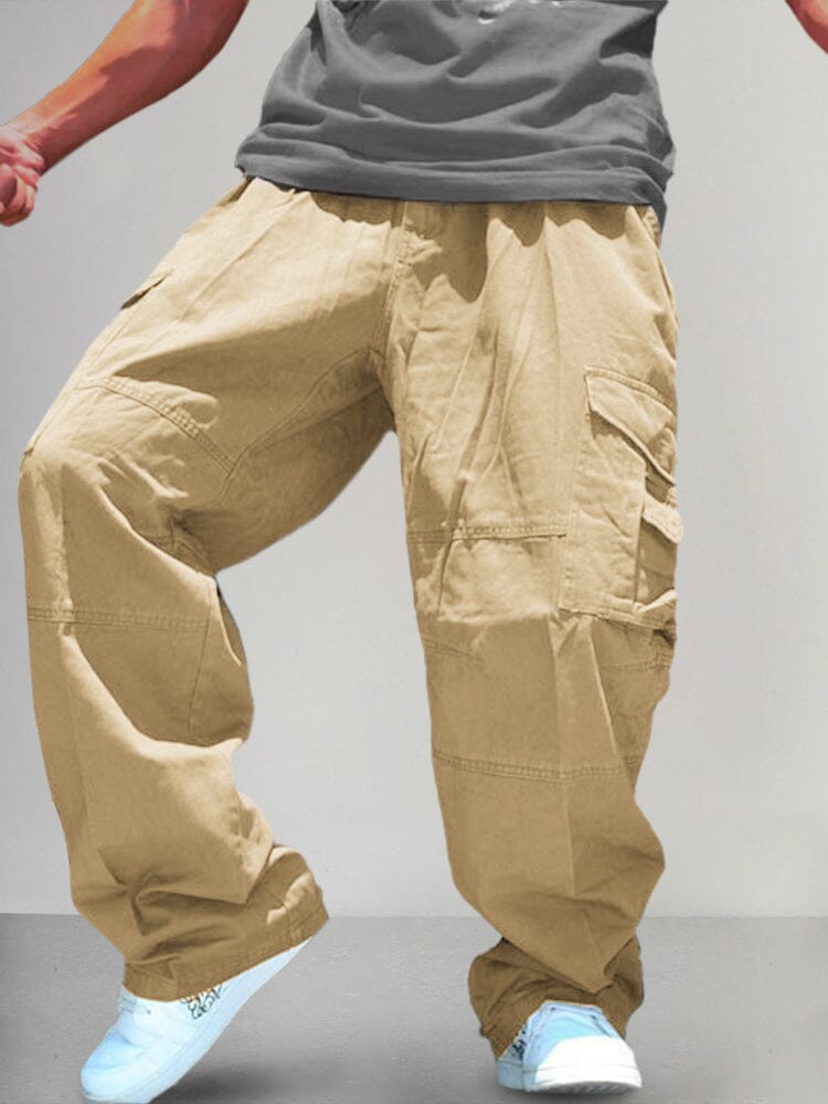 Loose 100% Cotton Cargo Pants - Seldom Seen Styles