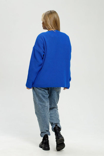 Loose Fit Crew Neck Knit Sweater Women 2025 Fashion Crewneck Long Sleeve Pullover  Knit Tops Fall Trendy Clothes