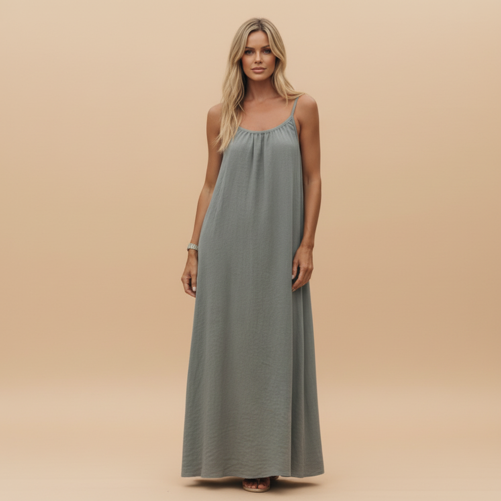 Loose Fit Spaghetti Strap Dress - Seldom Seen Styles
