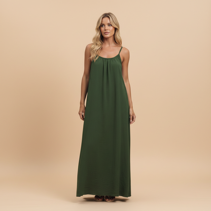 Loose Fit Spaghetti Strap Dress