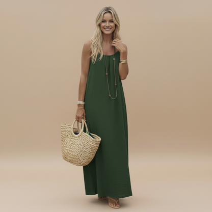 Loose Fit Spaghetti Strap Dress