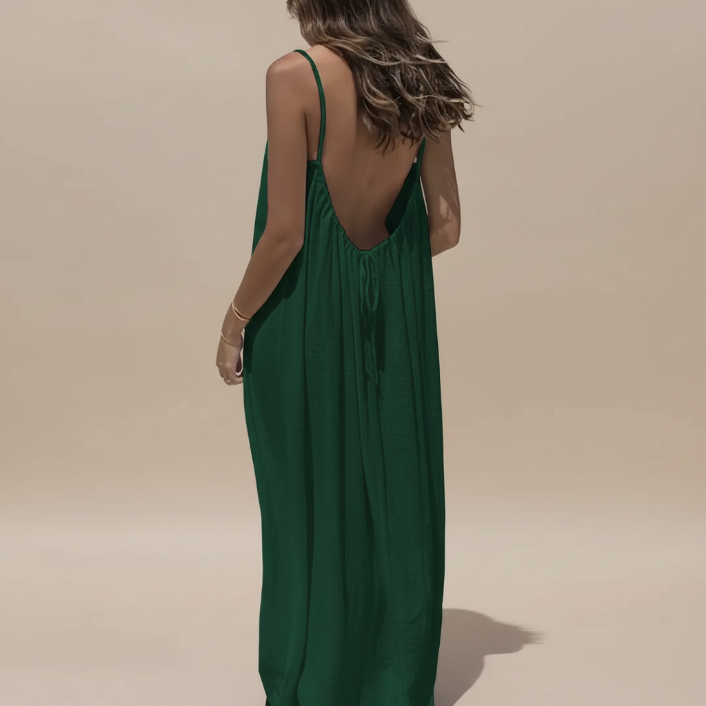 Loose Fit Spaghetti Strap Dress - Seldom Seen Styles