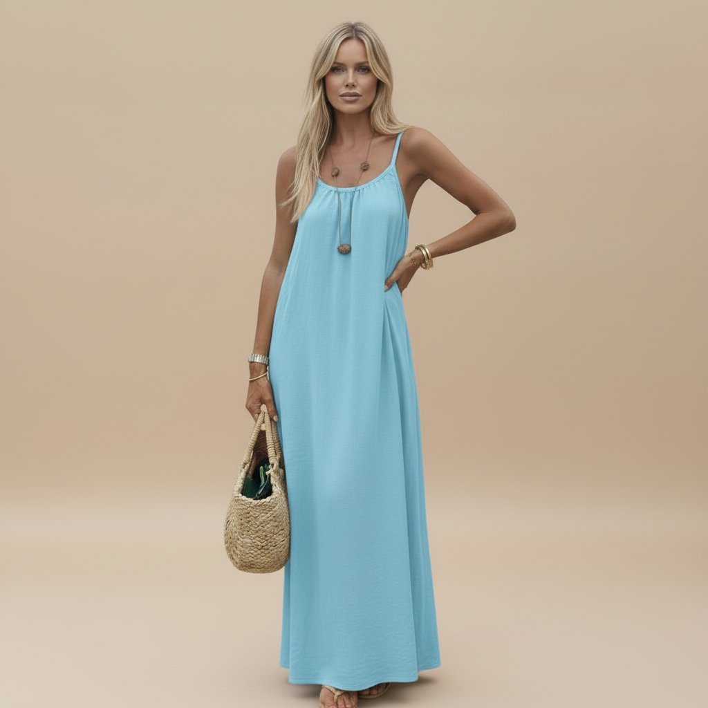 Loose Fit Spaghetti Strap Dress - Seldom Seen Styles