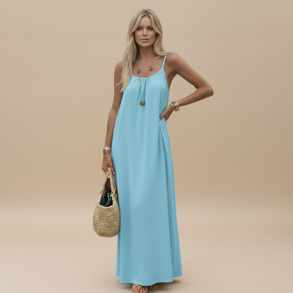 Loose Fit Spaghetti Strap Dress