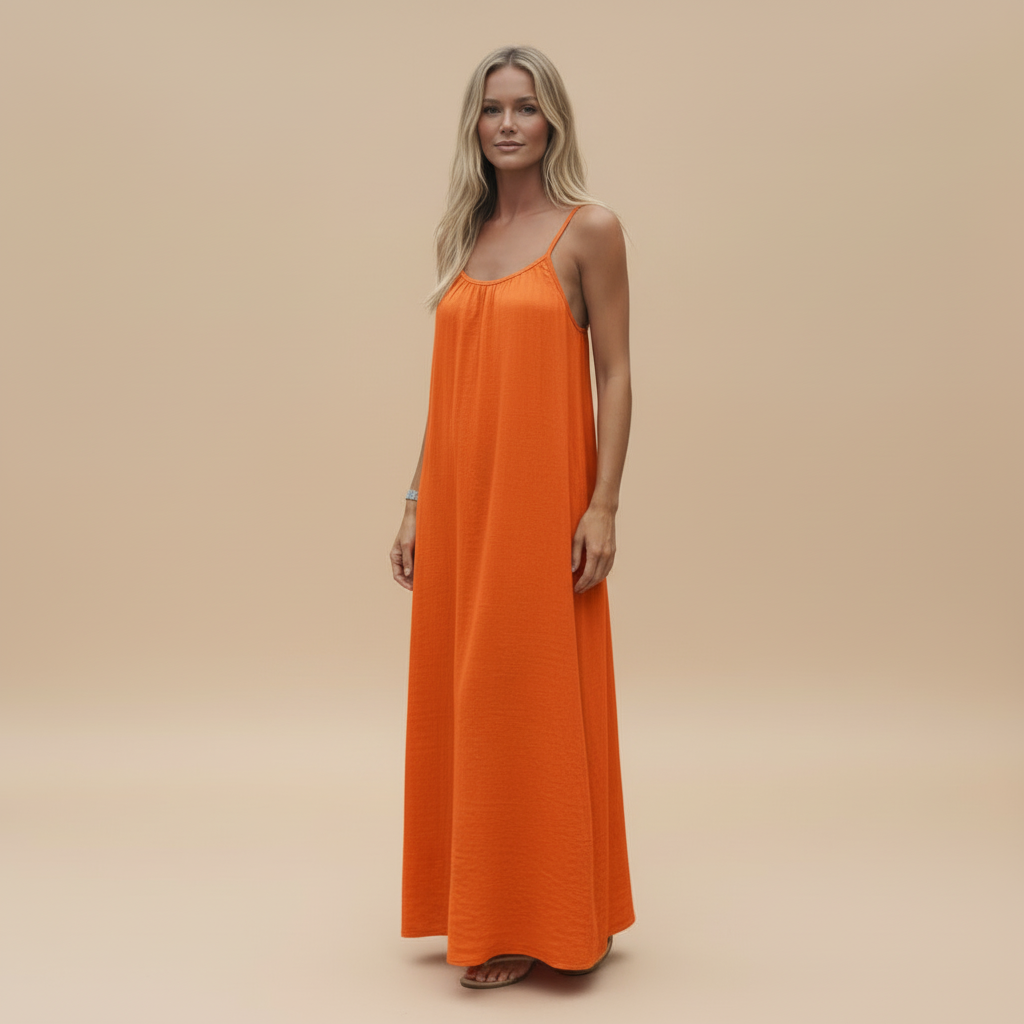 Loose Fit Spaghetti Strap Dress - Seldom Seen Styles