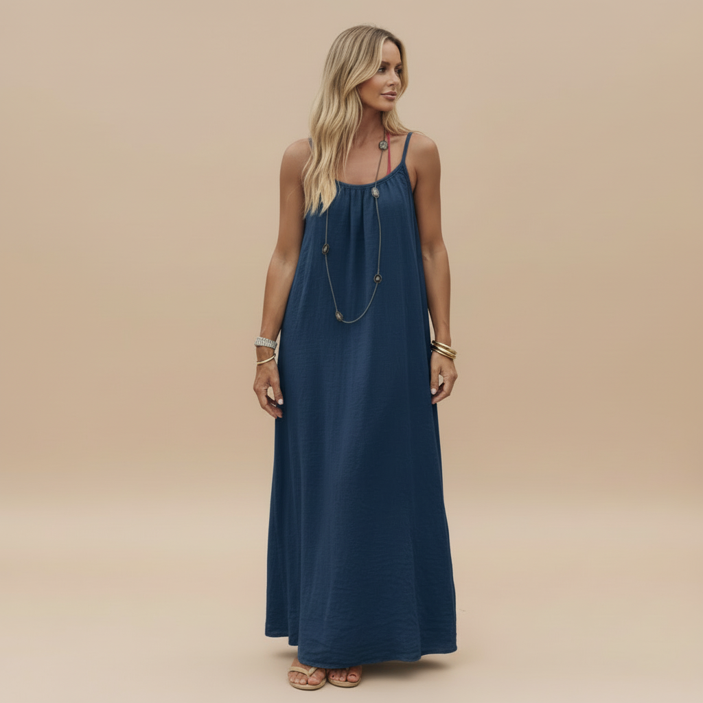 Loose Fit Spaghetti Strap Dress - Seldom Seen Styles