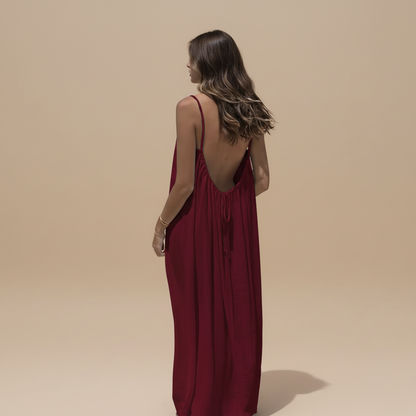 Loose Fit Spaghetti Strap Dress