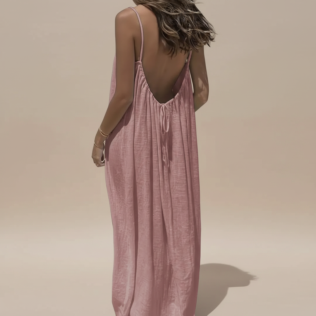 Loose Fit Spaghetti Strap Dress - Seldom Seen Styles