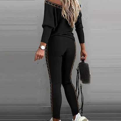 LUNACHIC - MODNY ZESTAW KOSZULA I SPODNIE