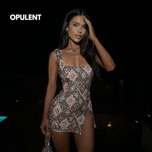 Luxoria Crystal Dress - Seldom Seen Styles