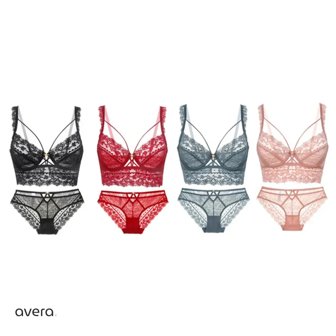 Luxury Lace Push-Up Lingerie Set - Seldom Seen Styles