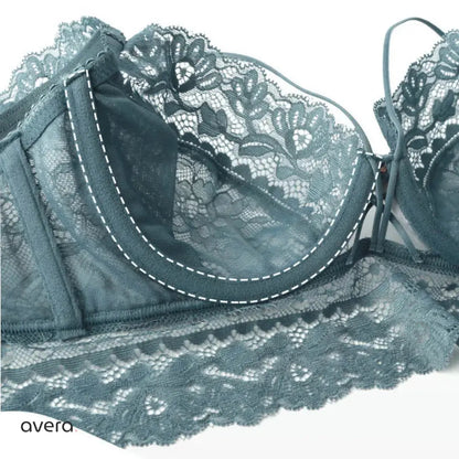 Ensemble de lingerie push-up en dentelle de luxe