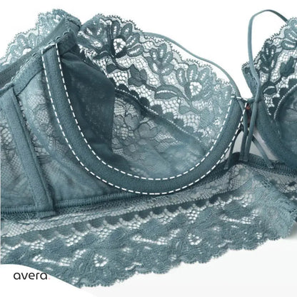 Ensemble de lingerie push-up en dentelle de luxe