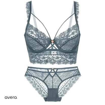 Ensemble de lingerie push-up en dentelle de luxe