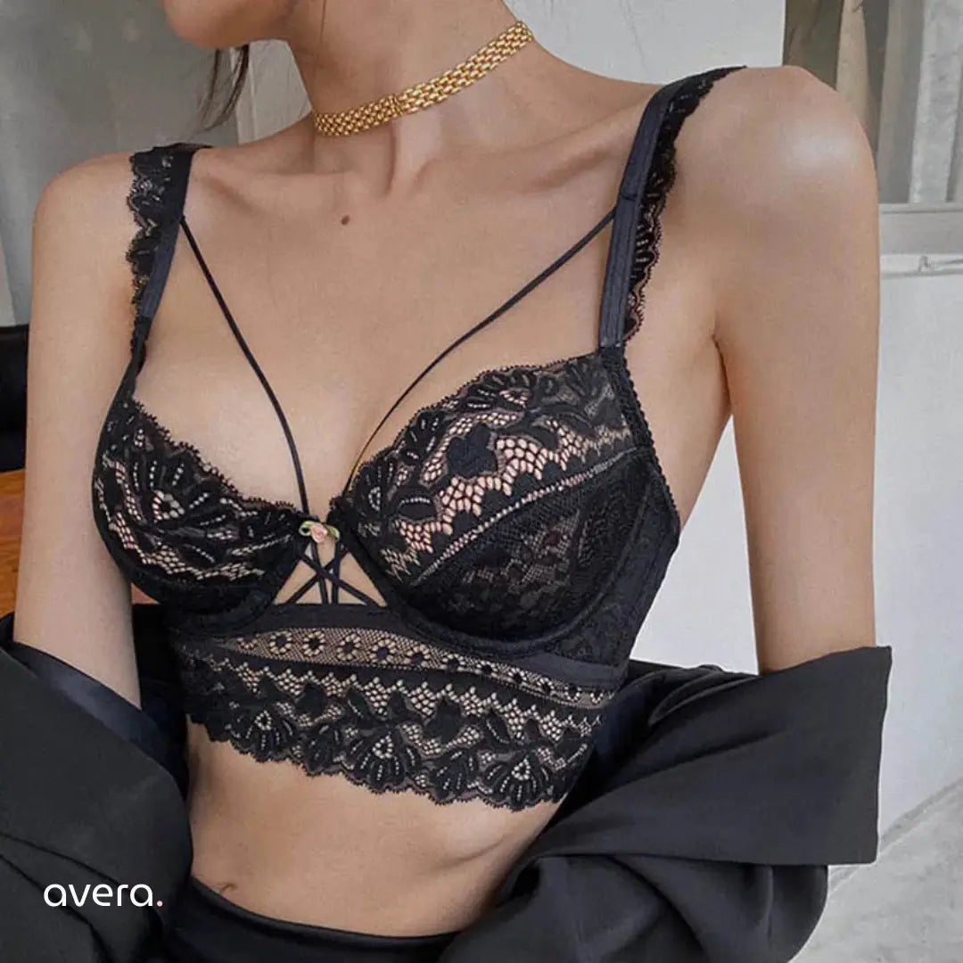 Luxury Lace Push-Up Lingerie Set - Seldom Seen Styles