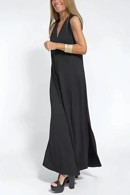 Lyvazza™ – Elegantes langes Kleid + passender Strickjacke GRATIS