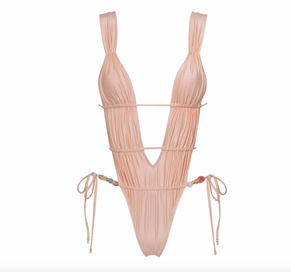 MARISSA ROSA MONOKINI-BADEANZUG MIT RÜSCHEN