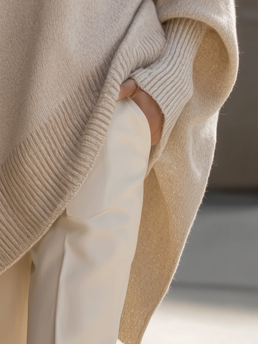 Maddie | Effortless Elegance Oversized Poncho - Seldom Seen Styles