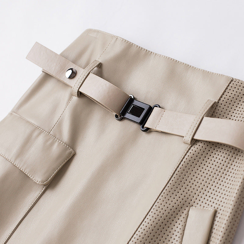 Samantha Leather Skirt - Seldom Seen Styles