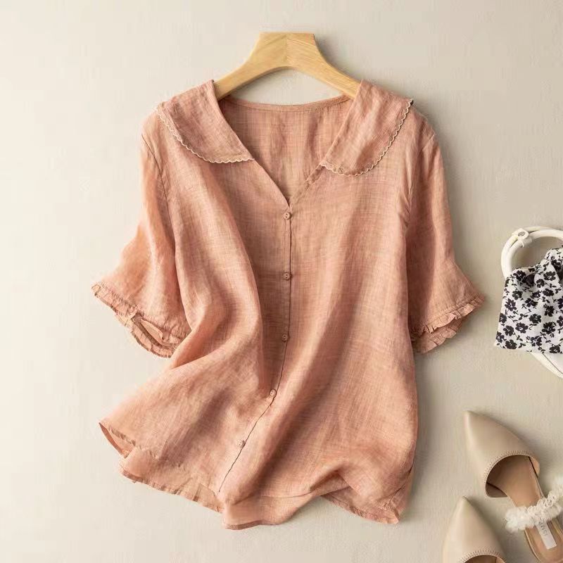 Kristi™ | Vintage Blouse with Button Detail - Seldom Seen Styles