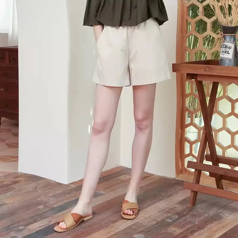 Malia Linen Lounge Shorts - Seldom Seen Styles