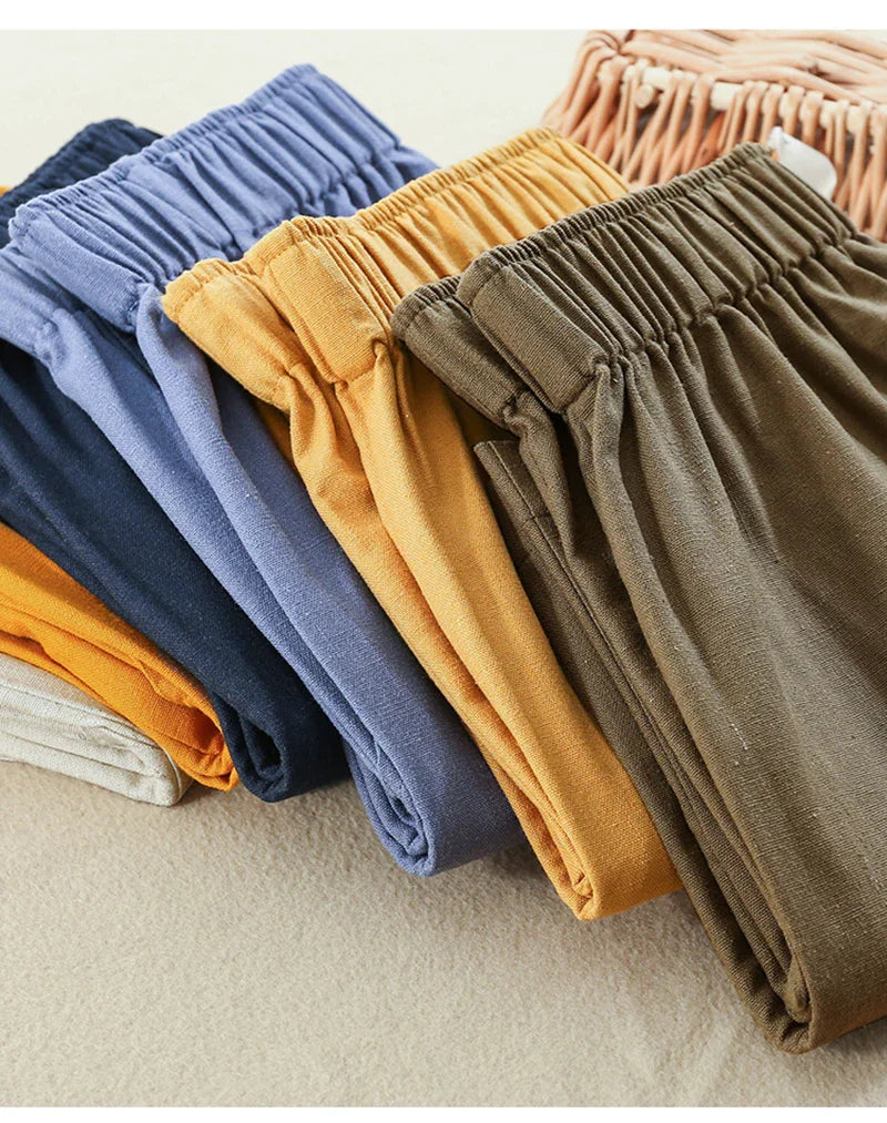 Malia Linen Lounge Shorts - Seldom Seen Styles