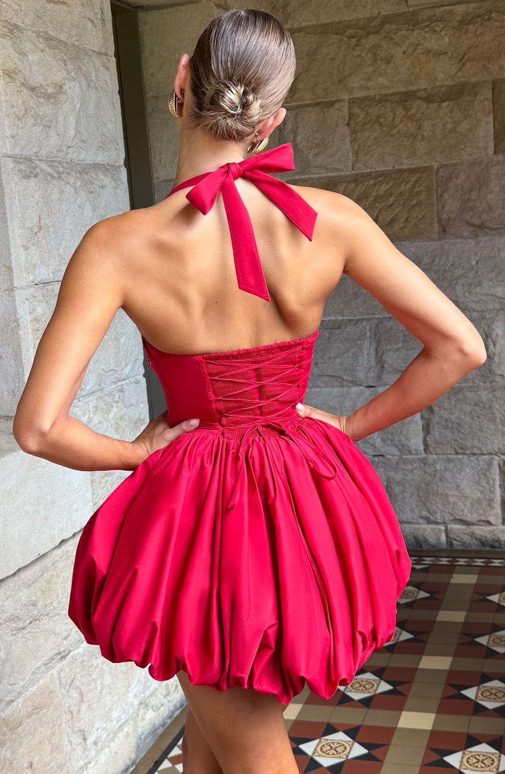 Maricia Mini Dress - Red - Seldom Seen Styles