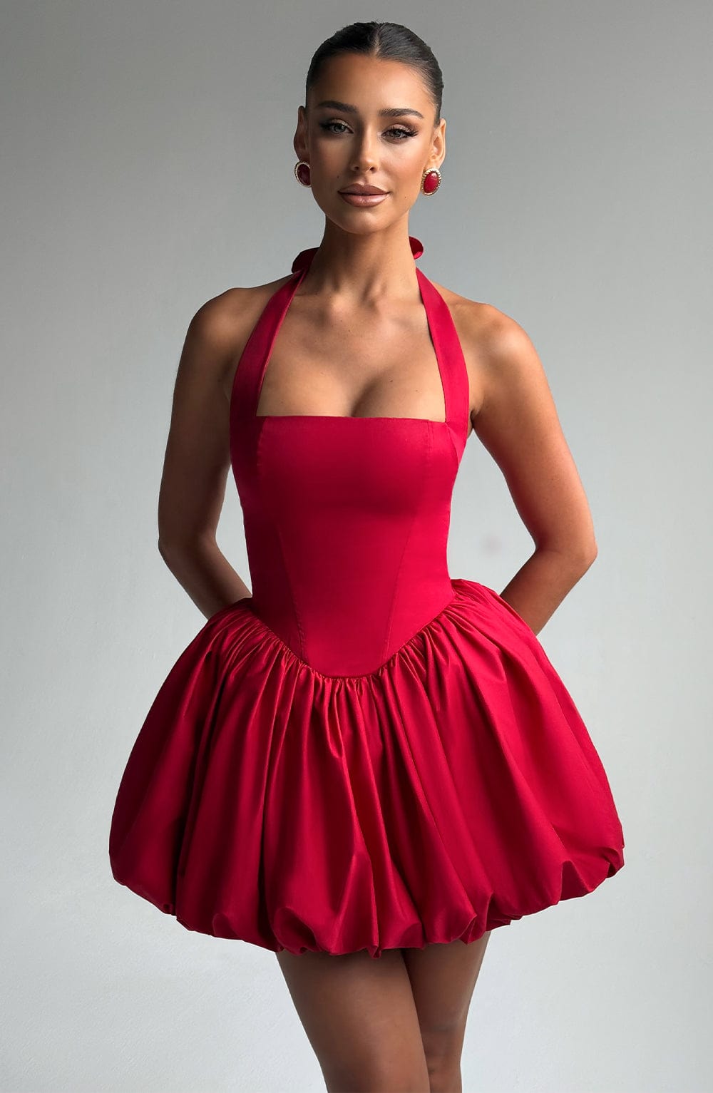 Maricia Mini Dress - Red - Seldom Seen Styles