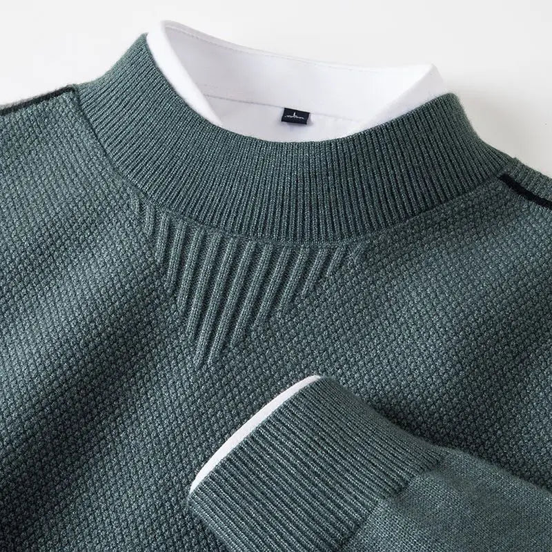 Marven Jacquard Sweater - Seldom Seen Styles