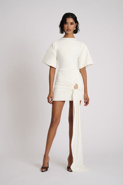 Maxine Dress | White
