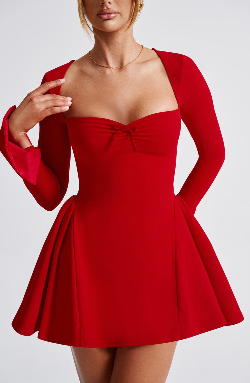 Megan Mini Dress - Red - Seldom Seen Styles