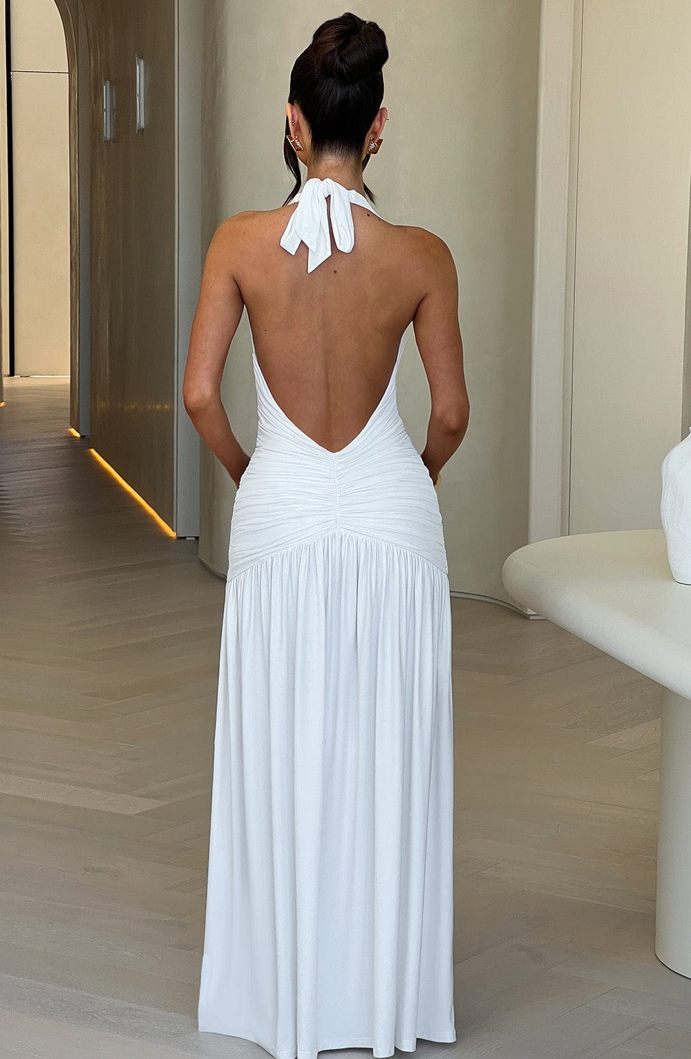 Melania Maxi Dress - White - Seldom Seen Styles