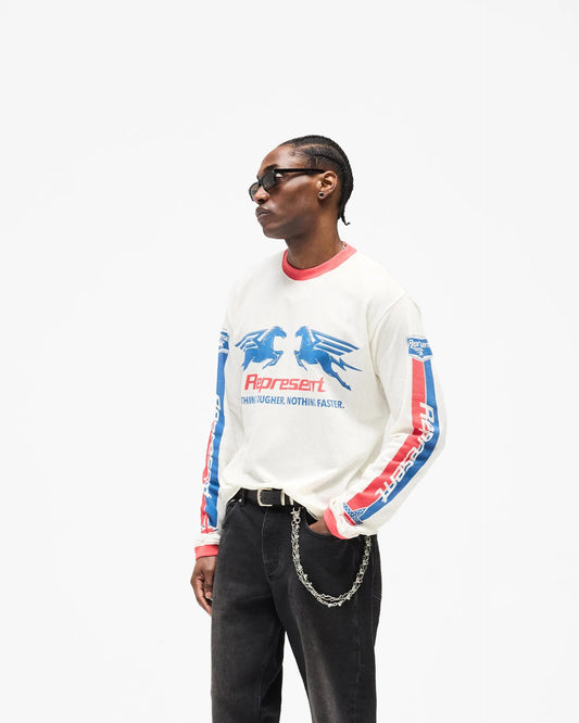 Mesh Pegasus Long Sleeve T-Shirt - Seldom Seen Styles