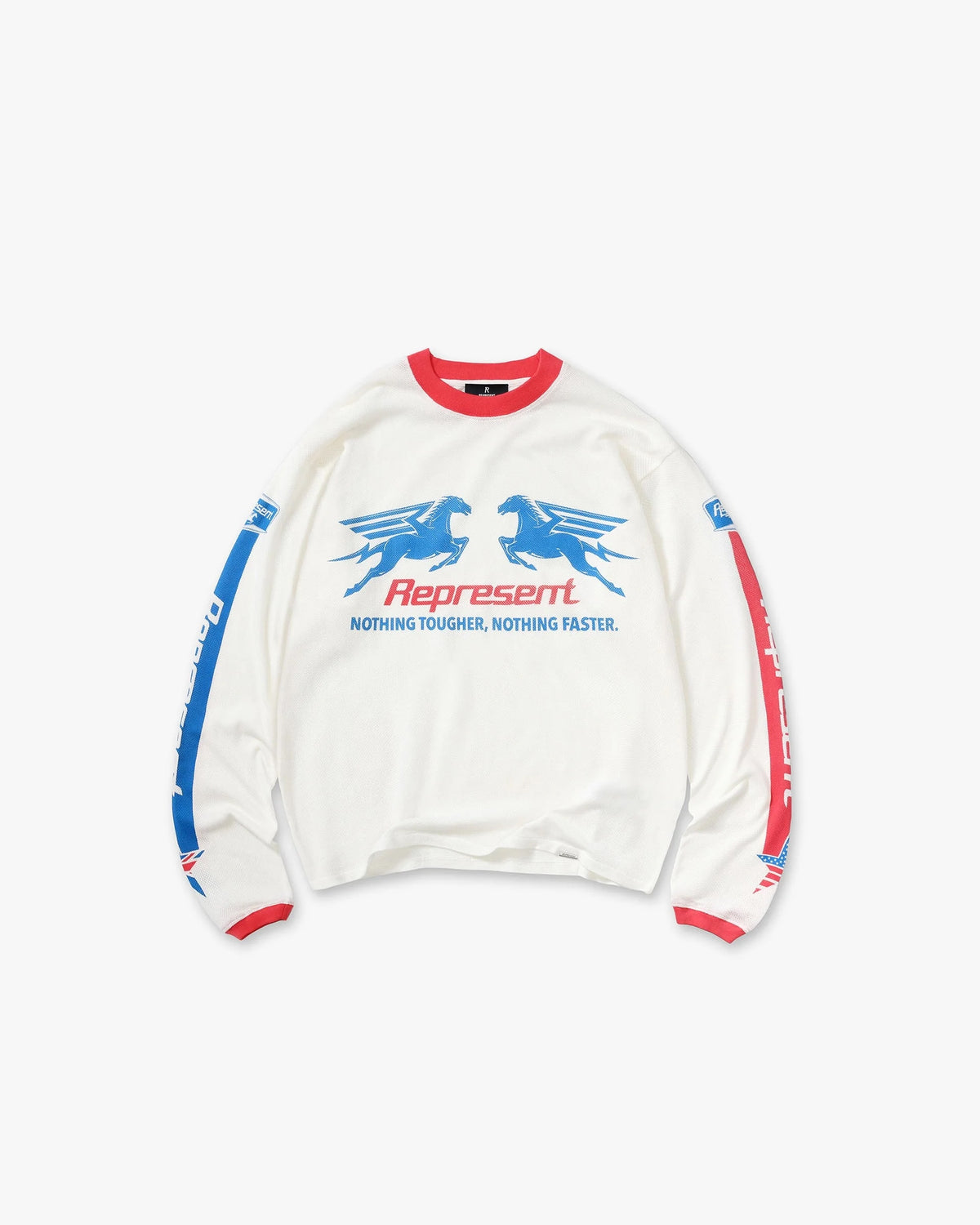 Mesh Pegasus Long Sleeve T-Shirt - Seldom Seen Styles