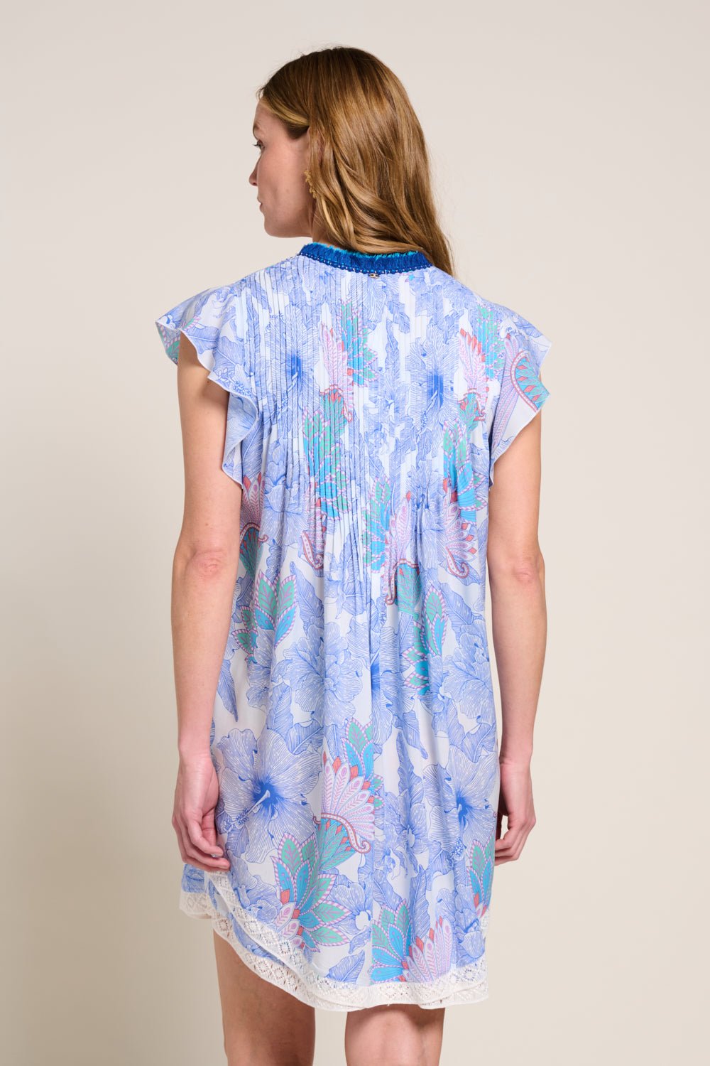 Mini Dress Sasha - Blue Padang - Seldom Seen Styles
