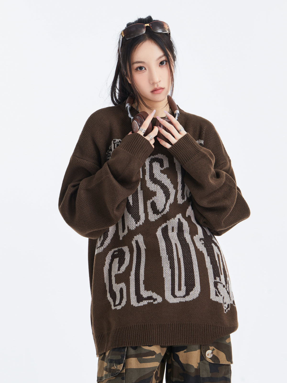 Monster Teeth Logo Knit - Seldom Seen Styles