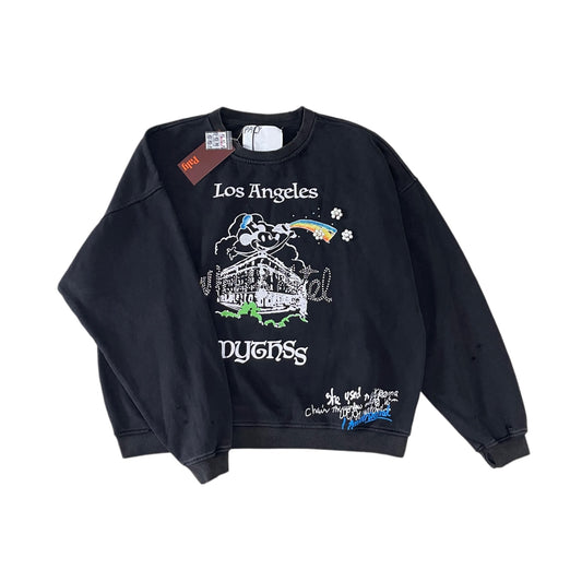 Mythss Crewneck - Black - Seldom Seen Styles