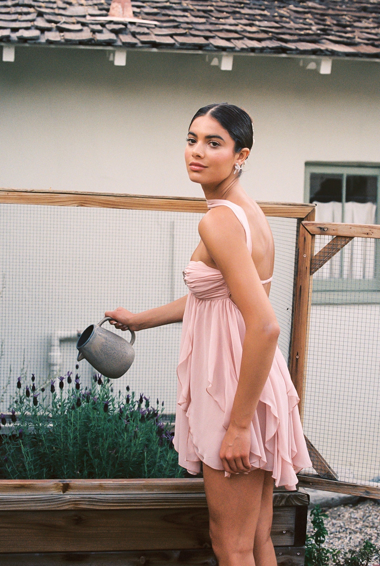 Caterina Floral Halter Dress - Seldom Seen Styles