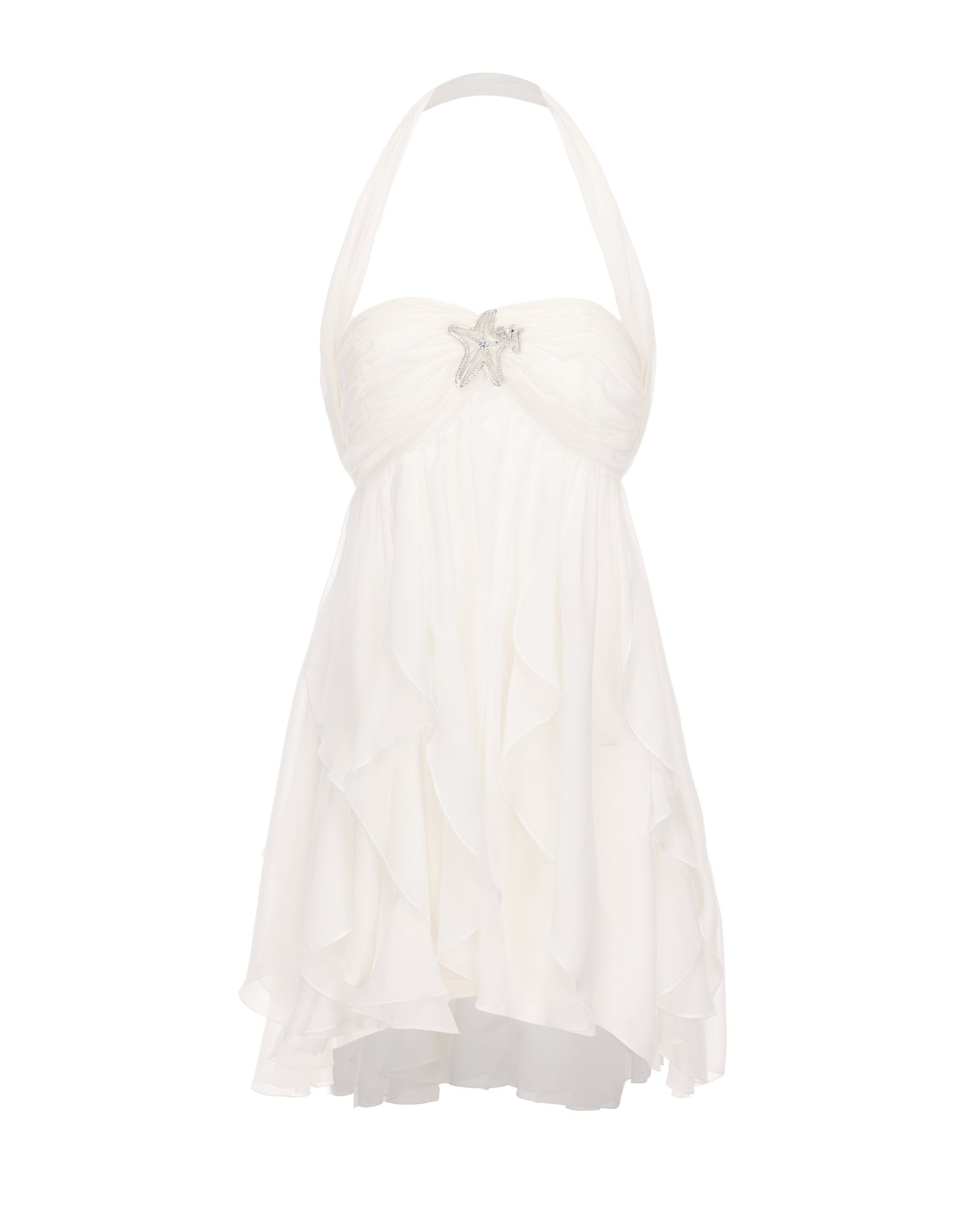 Caterina Floral Halter Dress - Seldom Seen Styles