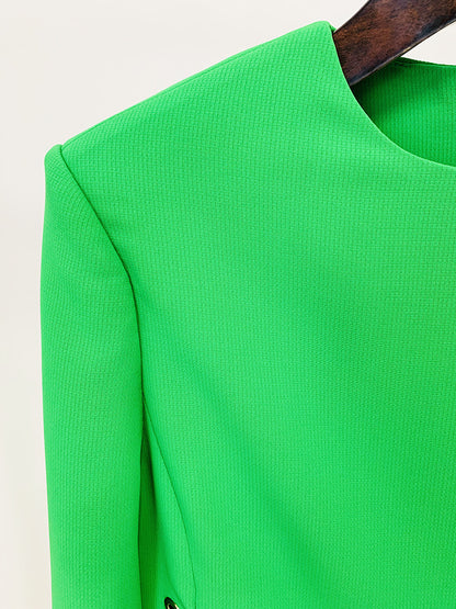 Neela Bowknot Mini Dress  Tie Casual Round Neck Long Sleeve Dress