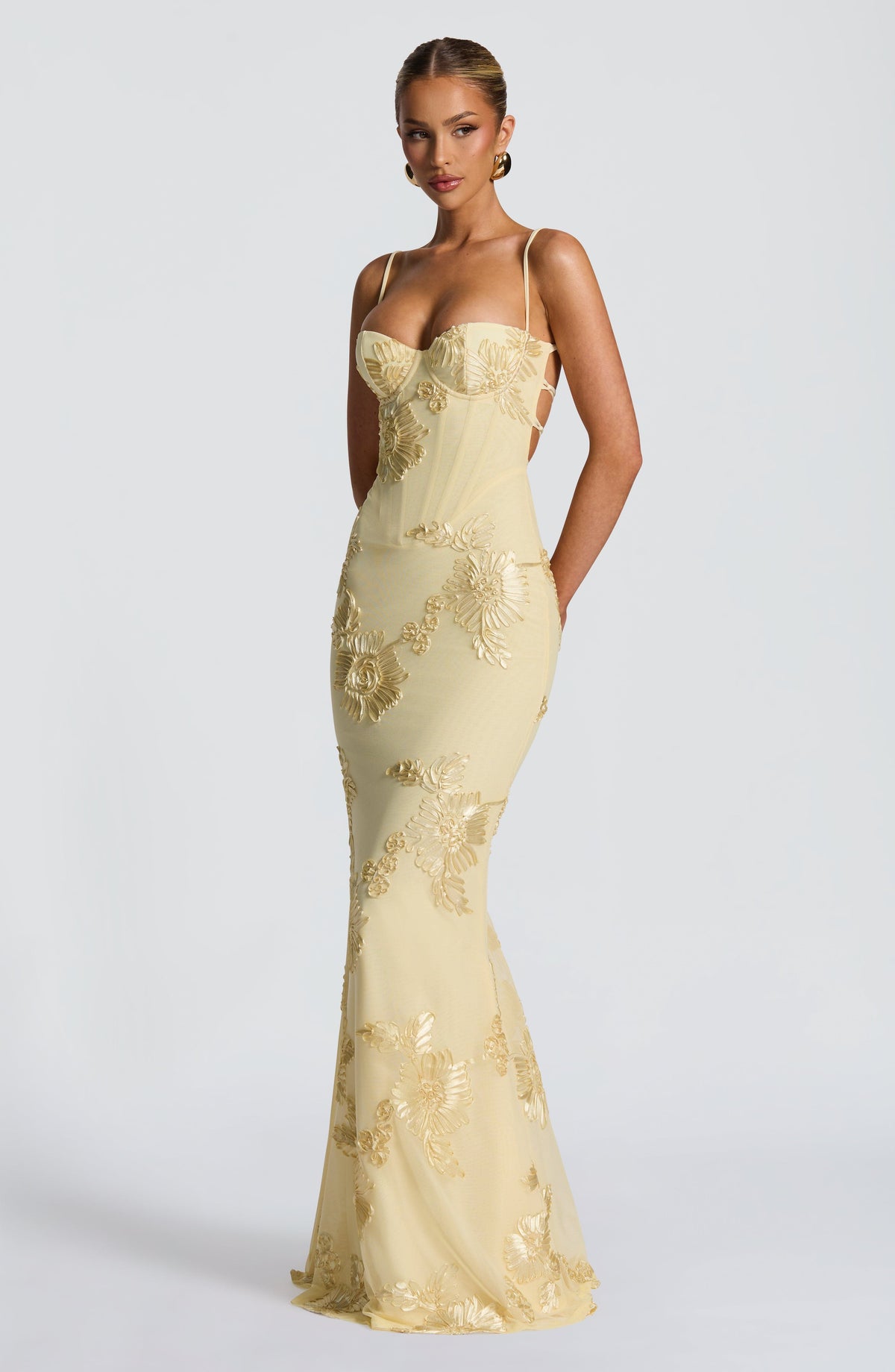 Nefertiti Maxi Dress - Lemon - Seldom Seen Styles