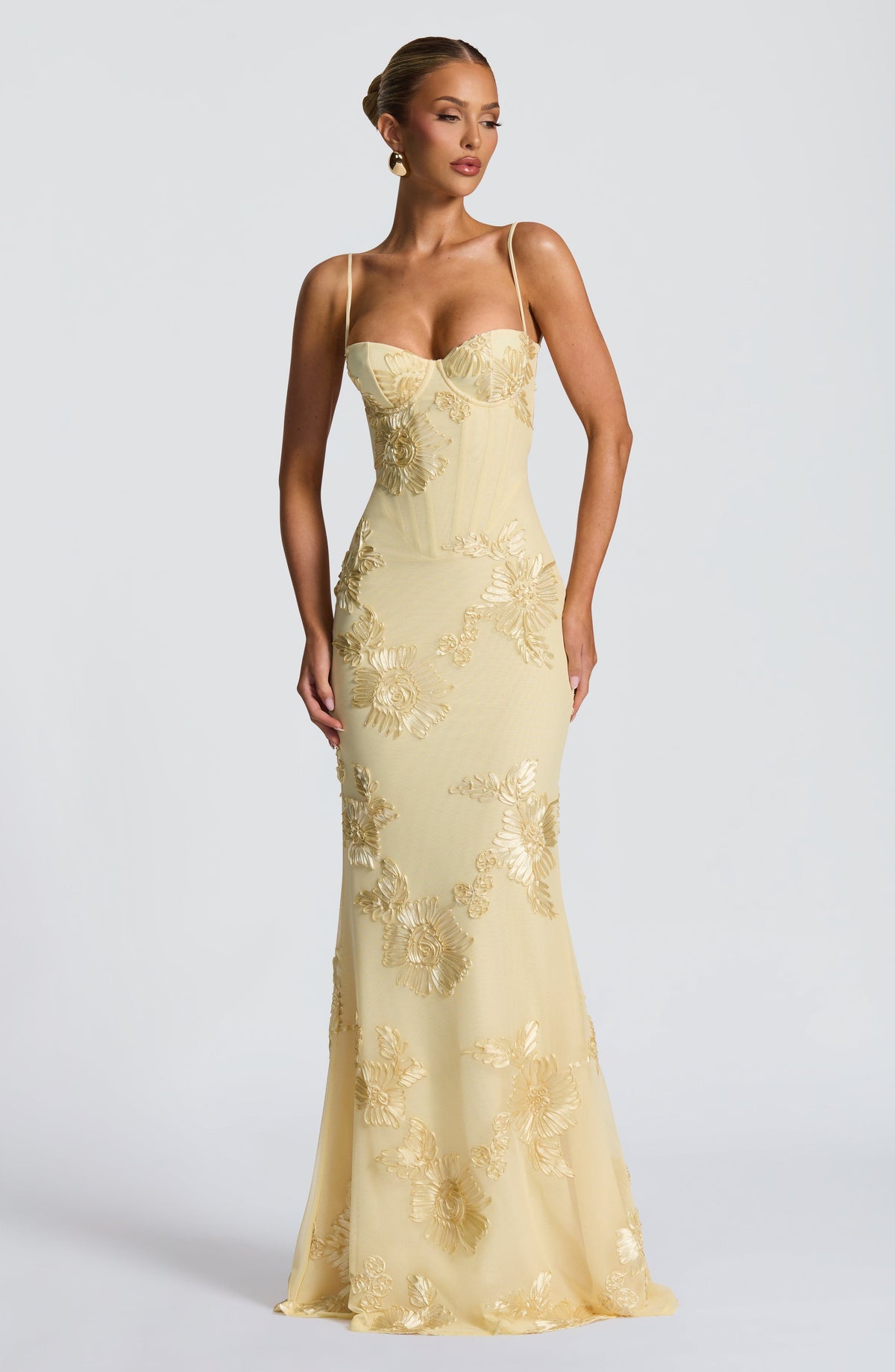 Nefertiti Maxi Dress - Lemon - Seldom Seen Styles