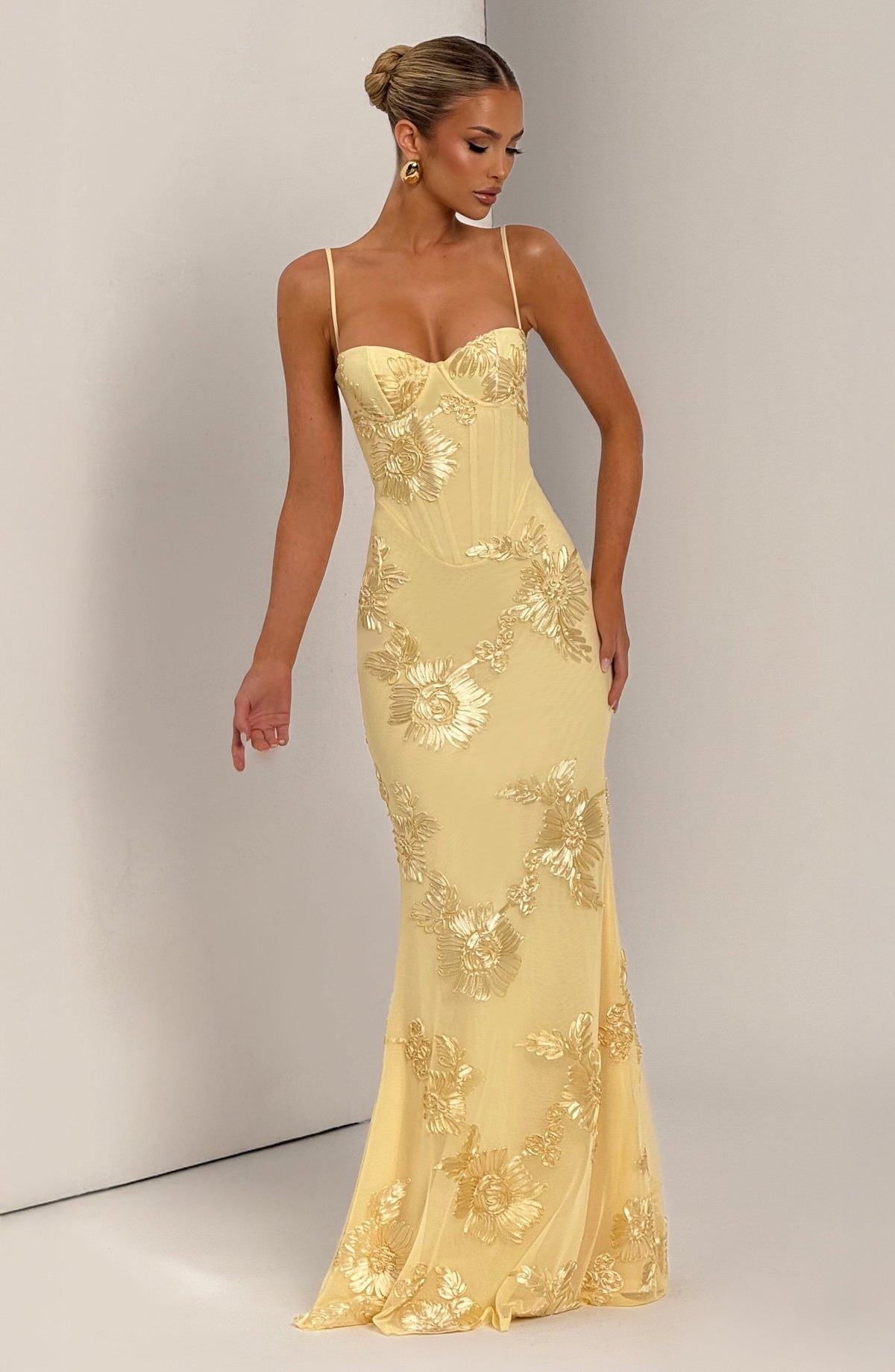 Nefertiti Maxi Dress - Lemon - Seldom Seen Styles