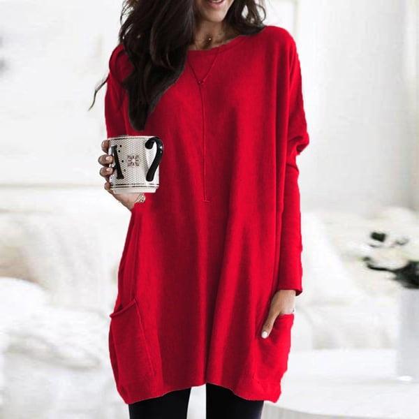 New long sleeve casual pocket t-shirt - Seldom Seen Styles