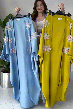 New summer three-dimensional butterfly decoration long-sleeved two-piece suit - Seldom Seen Styles