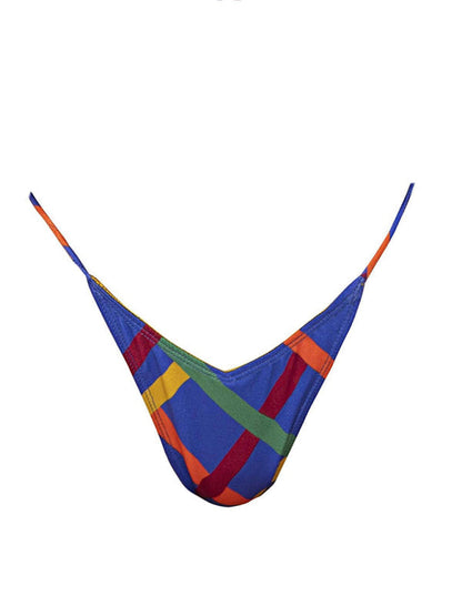 Nouveau bikini sexy à bretelles de couleur unie pour femme 